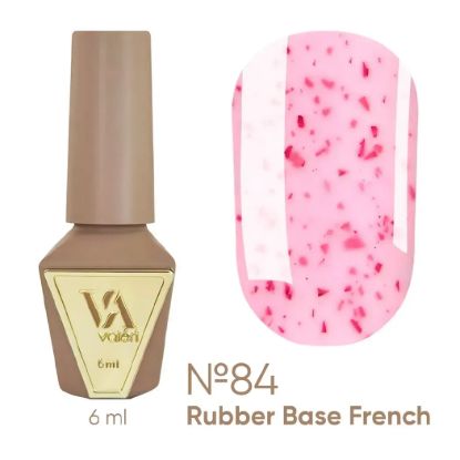  Зображення Valeri Rubber Base French, 6ml №084 