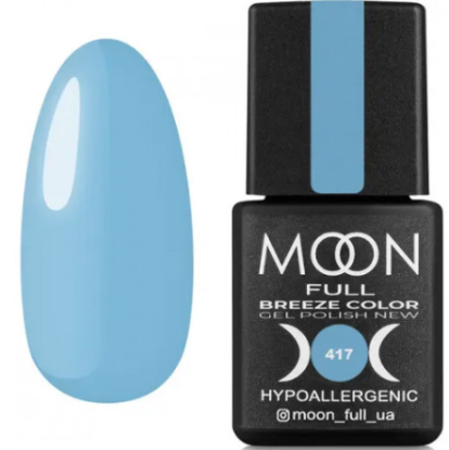  Зображення Гель лак MOON FULL 8ml №417 