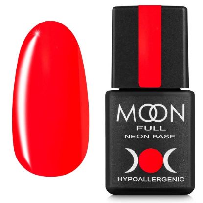  Зображення MOON FULL Neon Rubber Base, 8 ml №06 