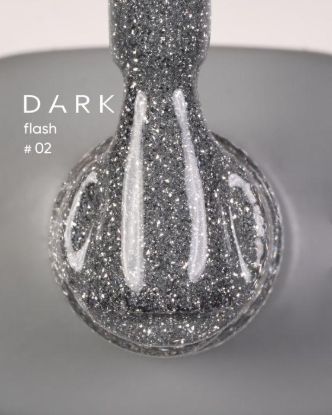  Зображення Dark Gel Polish Flash 02, 10ml 