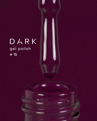 Зображення Гель лак Dark 015, 6ml 
