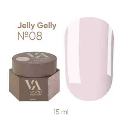 Зображення Valeri NEW JELLY GELLY. №08 15ml 
