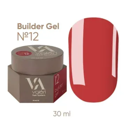  Зображення Valeri NEW Builder Gel 30ml №12 