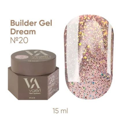  Зображення Valeri NEW Builder Gel Dream 15ml №20 