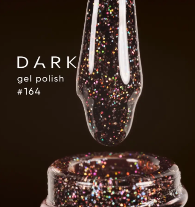  Зображення Гель лак 10ml Dark 164 