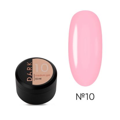  Зображення DARK Medium Gel №10, 15ml 
