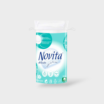  Зображення Диски ватні NOVITA Delicate 50шт 