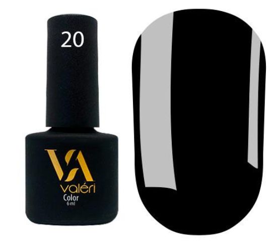  Зображення Гель-лак Vaлерi №020, 6ml 
