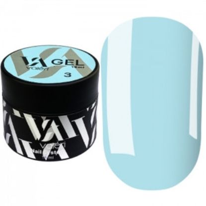  Зображення Valeri Builder Gel 15ml №03 Blue 