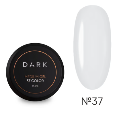  Зображення DARK Medium Gel №37, 15ml 