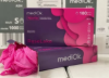  Зображення Нітрилові рукавички MediOK Rose Lake, S 3.5 g (рожеві) 