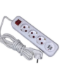  Зображення Підовжувач 3 розетки 3 м + 2USB 