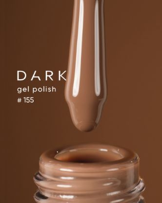  Зображення Гель лак 10ml Dark 155 