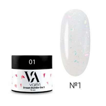  Зображення Valeri Dream Builder Gel 15ml №001 