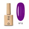 Зображення Гель лак 10ml Dark 018 