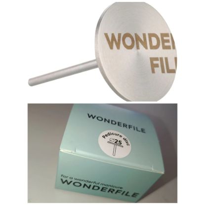  Зображення Педикюрний диск Wonderfile L(25mm) 