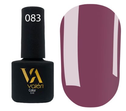  Зображення Гель лак Valeri №083, 6ml 