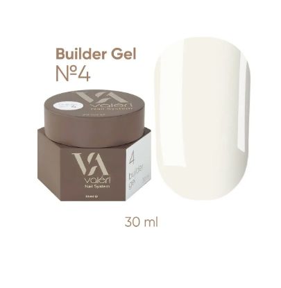  Зображення Valeri NEW Builder Gel 30ml №04 