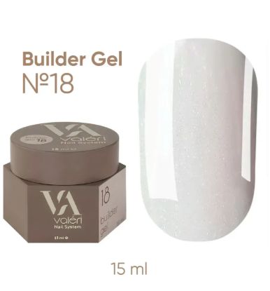  Зображення Valeri NEW Builder Gel 15ml №18 