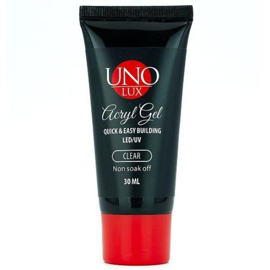  Зображення Акрил-гель UNO Clear 30 ml 