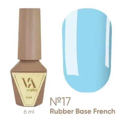  Зображення Valeri Rubber Base French, 6ml №017 