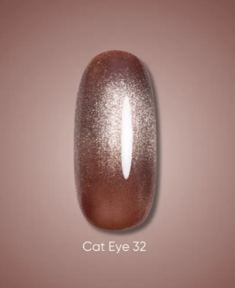  Зображення Dark Gel polish Cat Eye 32, 6ml 