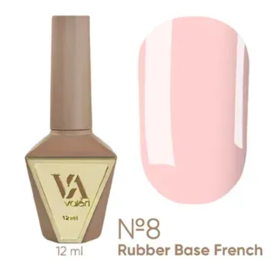  Зображення Valeri Rubber Base French, 12ml №008 