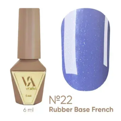  Зображення Valeri Rubber Base French, 6ml №022 
