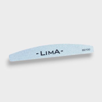  Зображення Двостороння пилочка для нігтів, для манікюру LimA - 80/100 