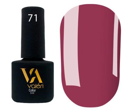  Зображення Гель лак Valeri №071, 6ml 