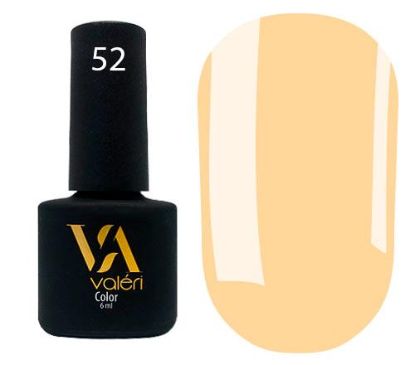  Зображення Гель лак Valeri №052, 6ml 