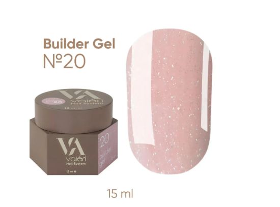  Зображення Valeri NEW Builder Gel 15ml №20 