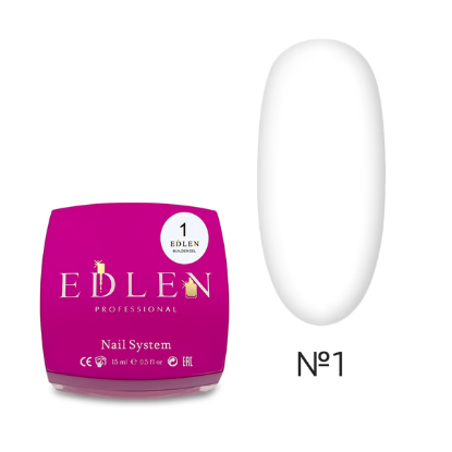  Зображення EDLEN Builder Gel 15ml №01 