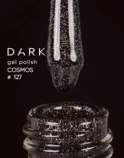  Зображення Гель лак Dark 127, 6ml 