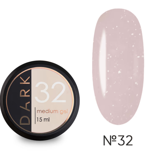  Зображення DARK Medium Gel №32, 15ml 