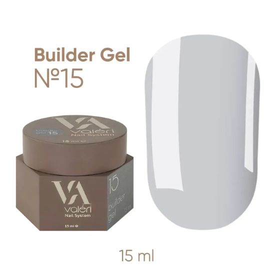  Зображення Valeri NEW Builder Gel 15ml №15 