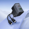  Зображення Блок живлення HOCO CS71A Star Speed ​​PD20W+QC3.0 1*USB+1 1*Type-C 