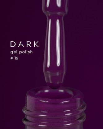  Зображення Гель лак Dark 016, 6ml 