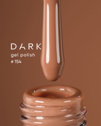  Зображення Гель лак Dark 154, 6ml 