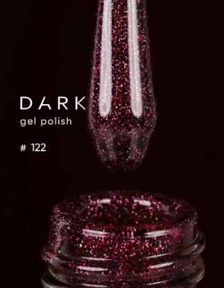  Зображення Гель лак Dark 122, 6ml 