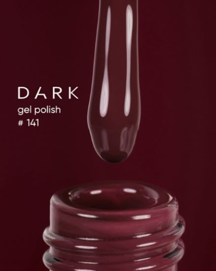  Зображення Гель лак Dark 141, 6ml 