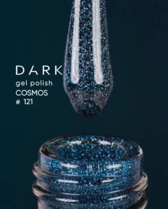  Зображення Гель лак Dark 121, 6ml 
