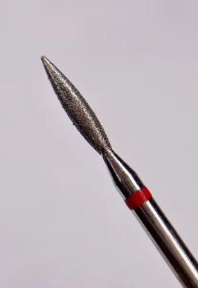  Зображення Фреза Пламя ((XL)) 021 красная - 10mm 