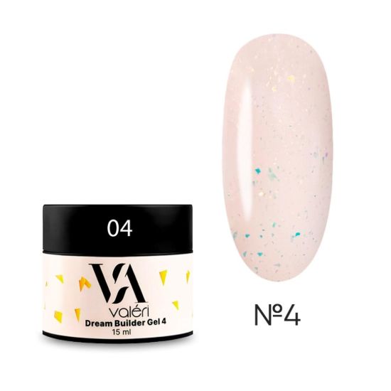  Зображення Valeri Dream Builder Gel 15ml №004 