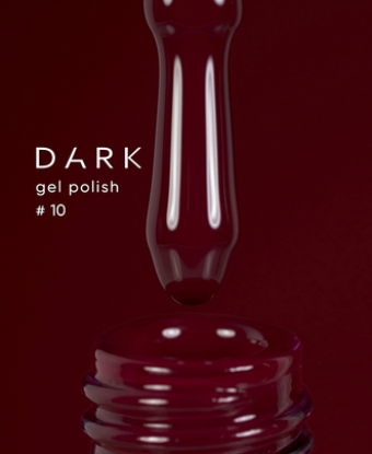  Зображення Гель лак Dark 010, 6ml 