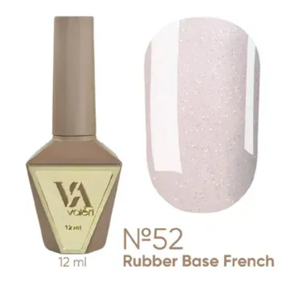  Зображення Valeri Rubber Base French, 12ml №052 