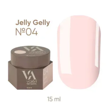  Зображення Valeri NEW JELLY GELLY. №04 15ml 