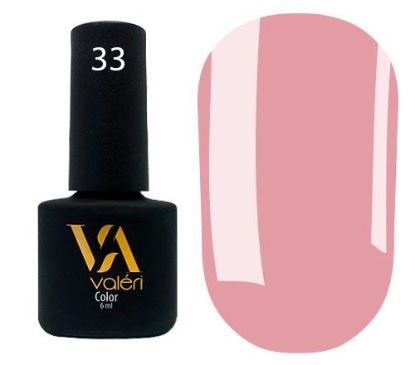  Зображення Гель лак Valeri №033, 6ml 