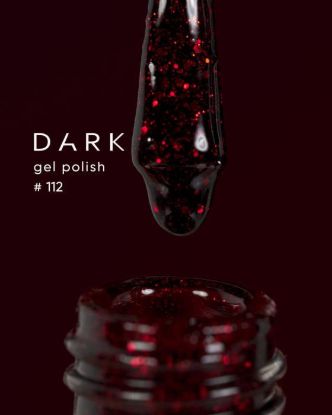  Зображення Гель лак Dark 112, 6ml 