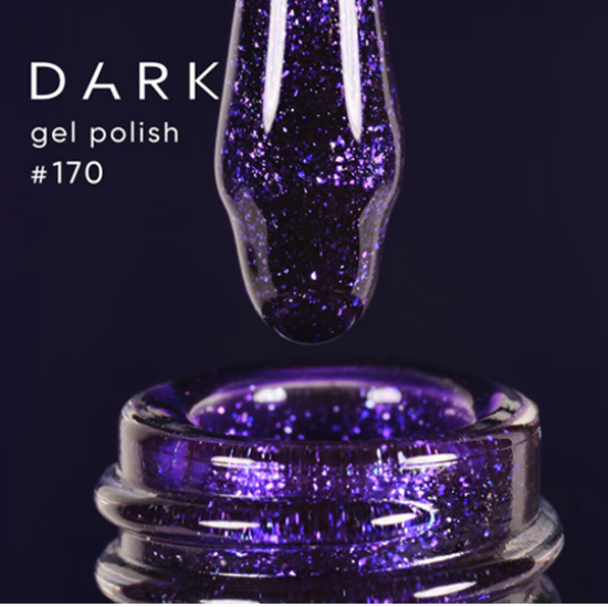  Зображення Гель лак Dark 170, 6ml 